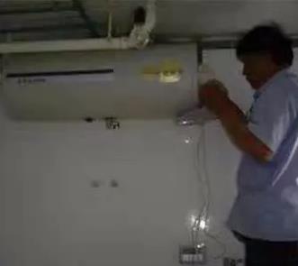 船营区修理电热水器使用中自行断电